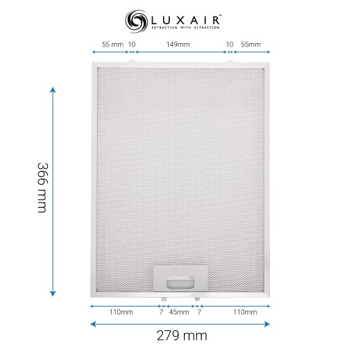 Metal Grease Filter 279mm x 366mm