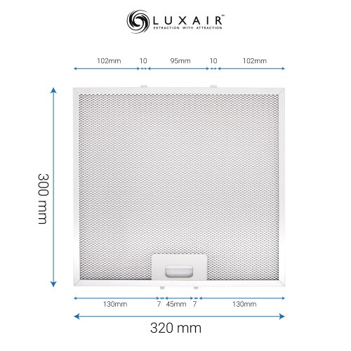 Metal Grease Filter 300mm x 320mm