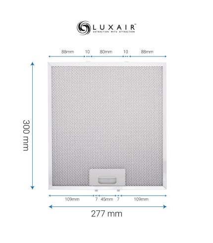 Metal Grease Filter 300mm x 277mm