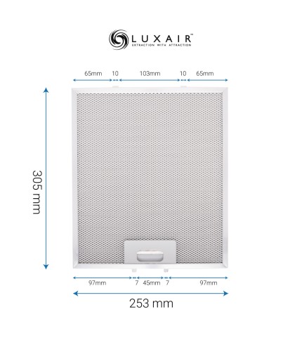 Metal Grease Filter 305mm x 253mm