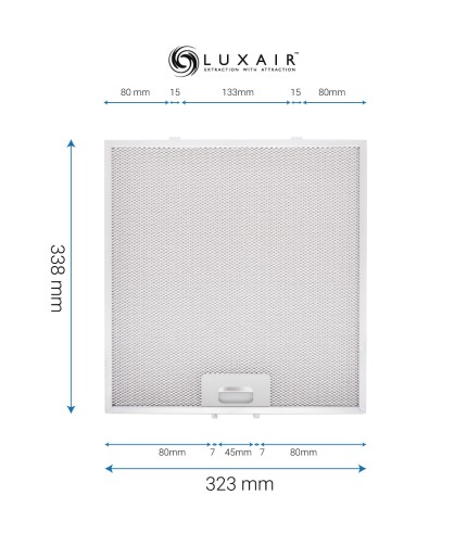 Metal Grease Filter 323mm x 338mm