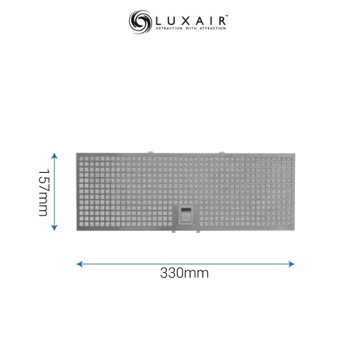 Metal Grease Filter 330mm x 157mm
