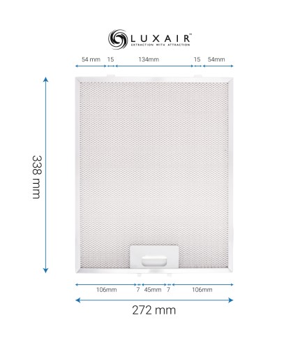 Metal Grease Filter 338mm x 272mm