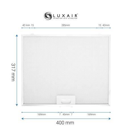 Metal Grease Filter 400mm x 317mm