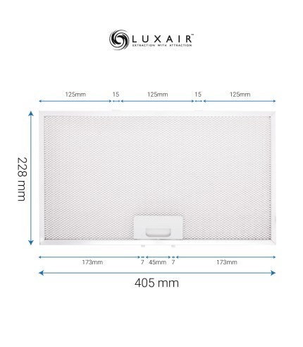 Metal Grease Filter 405mm x 228mm