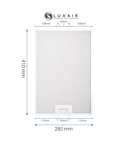 Metal Grease Filter 410mm x 280mm