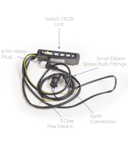 Cooker Hood PCB Switch Unit - 1